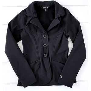 Kerrits Kids Competitors Koat Stretch Show Coat Black Youth XS Equestrian Jacket